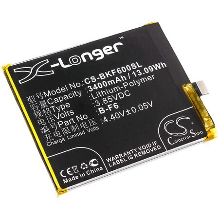 Ilc Replacement for BBK B-f6 Battery B-F6
